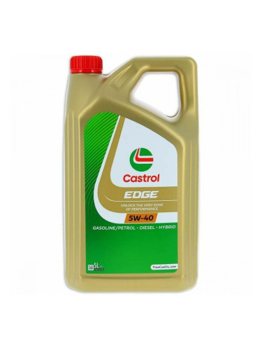 Моторно масло Castrol Edge Петрол Diesel Хибридна 5W40 5 L