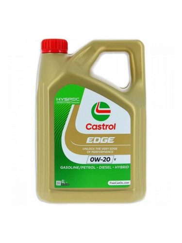 Моторно масло Castrol EDGE Петрол Diesel Хибридна 0W20 4 L
