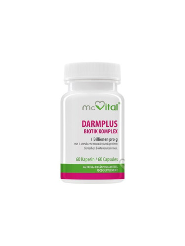McVital ® 1 трилион пробиотични бактерии 60 капсули | Vitabay