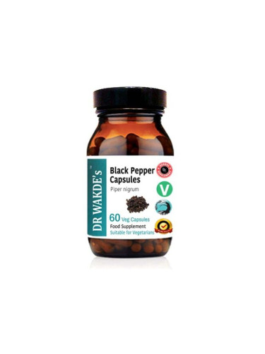Черен пипер 470 mg 60 V капсули | DR WAKDE’s