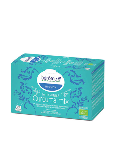 Чай с джинджифил и куркума, БИО 20 филтърни пакетчета | Ladrome Laboratoire