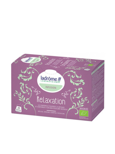 Билков чай за релакс и спокоен сън, БИО 20 филтърни пакетчета | Ladrome Laboratoire