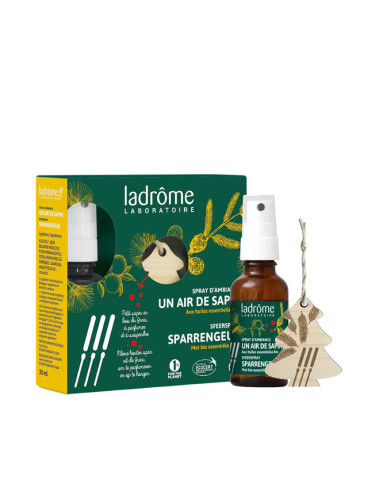 Комплект за стая (спрей с етерични масла, БИО + дървена висулка) 30 ml | Ladrome Laboratoire
