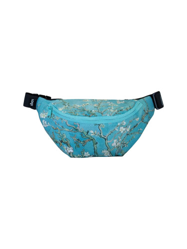 Loqi VINCENT VAN GOGH Almond Blossom Recycled Bumbag Unisex - Раници и чанти LOQI - Син - BB.VG.AB-One-size - Size: One size