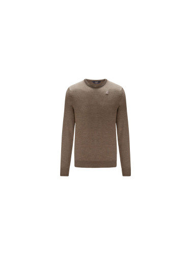 K-Way Sebastien Merino Beige Taupe Мъже - Суитшърти и блузи с качулка K-WAY - Beige - K6113BW-WG9-L - Size: L