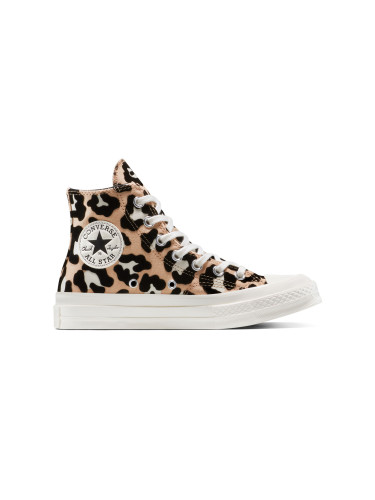 Converse Chuck 70 Leopard Brown Unisex - Спортни обувки Converse - Кафяв - A14945C-5 - Size: 5