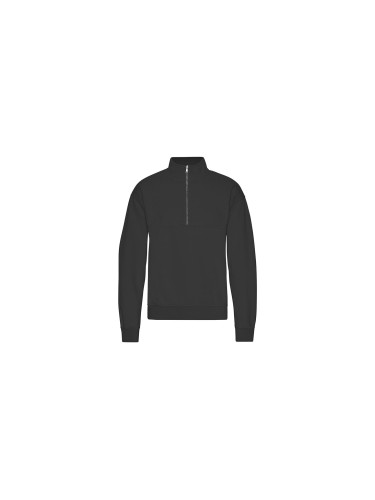 Colorful Standard Organic Quarter Zip Black Unisex - Суитшърти и блузи с качулка Colorful Standard - Черен - CS1014-DB-M - Size: M