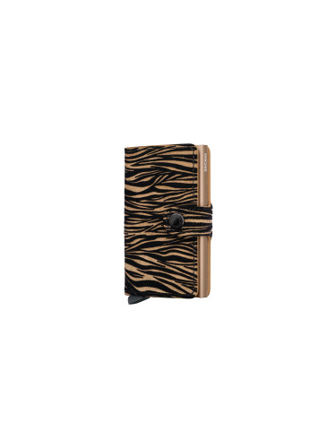 Secrid Miniwallet Zebra Beige Unisex - Портфейли Secrid - Beige - MZe-Beige-One-size - Size: One size