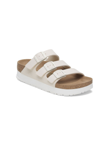 Birkenstock Florida III PAP Flex Platform Birko-Flor Narrow Fit Offwhite Жени - Сандали Birkenstock - Offwhite - 1029751-3.5 - Size: 3.5