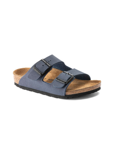 Birkenstock Arizona Kids Birko-Flor Birkibuc Narrow Fit-0552903 Жени,Деца - Сандали Birkenstock - Син - 0552903-5.5 - Size: 5.5