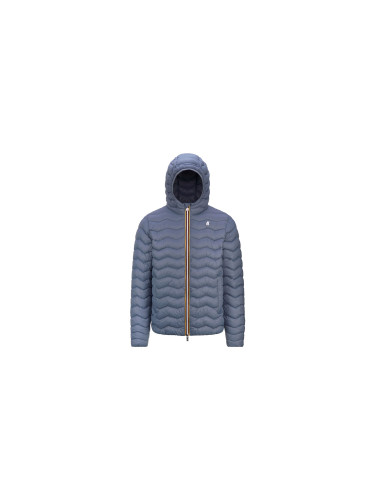 K-Way Jack Quilted Warm Grey Blue Avio Мъже - Якета K-WAY - Син - K6121HW-K56-M - Size: M