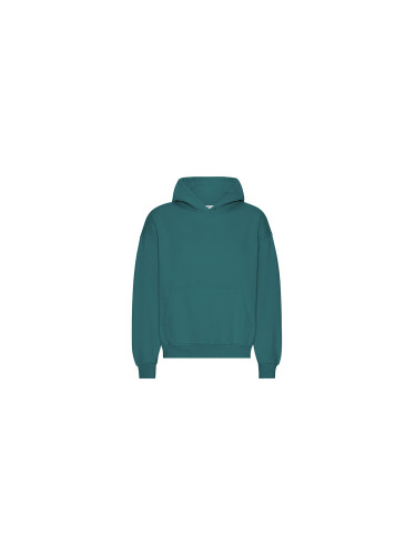 Colorful Standard Organic Oversized Hood Green Unisex - Суитшърти и блузи с качулка Colorful Standard - Зелен - CS1015-OG-L - Size: L