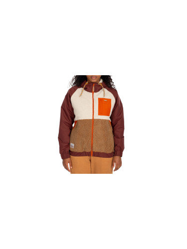 IrieDaily Arctikmix Jacket Жени - Суитшърти и блузи с качулка IrieDaily - Бордо - 961D111-520-L - Size: L