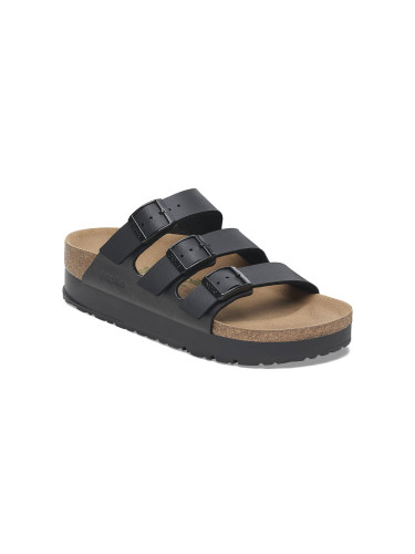 Birkenstock Florida III PAP Flex Platform Birko-Flor Narrow Fit Black Жени - Сандали Birkenstock - Черен - B1029737-4.5 - Size: 4.5