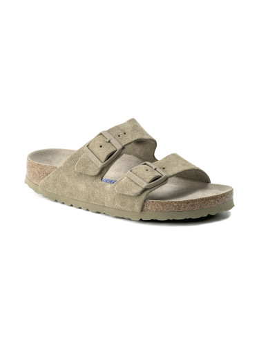 Birkenstock Arizona SFB VL Faded Khaki Regular Fit Жени - Сандали Birkenstock - Сив - 1019045-2.5 - Size: 2.5