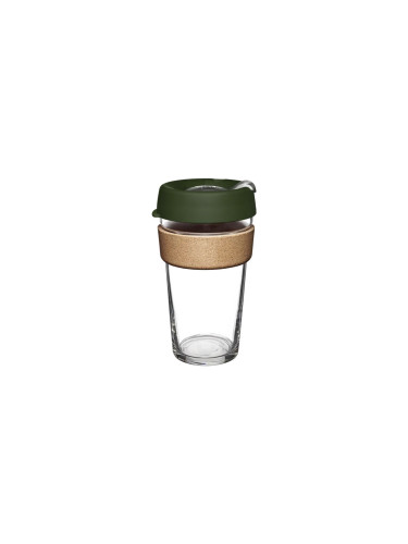 Keepcup Cork Brew Pine 16Oz L Unisex - Чаша Keepcup - Зелен - BCPI16-One-size - Size: One size