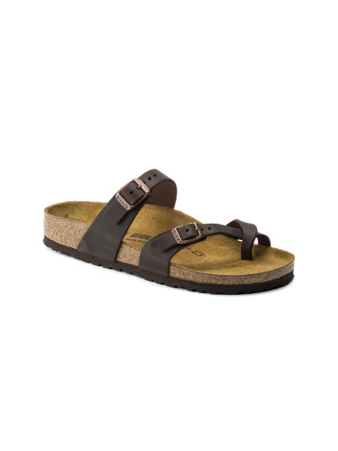 Birkenstock Mayari Oiled Leather Narrow Fit Brown Жени - Сандали Birkenstock - Кафяв - 171323-3.5 - Size: 3.5
