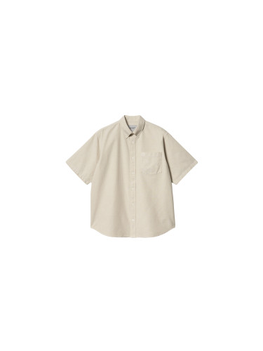 Carhartt WIP S/S Braxton Shirt Мъже - Риза Carhartt WIP - Светло кафяв - I031454_25M_XX-L - Size: L