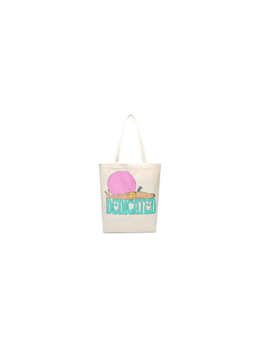 Dedicated Tote Bag Torekov Vacay Logo Off-White Unisex - Раници и чанти Dedicated - Бял - 22880-One-size - Size: One size
