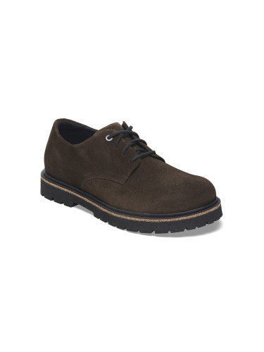 Birkenstock Highwood Lace Low Suede Leather Regular Fit Brown 1029609 Unisex - Обувки Birkenstock - Кафяв - 1029609-9 - Size: 9