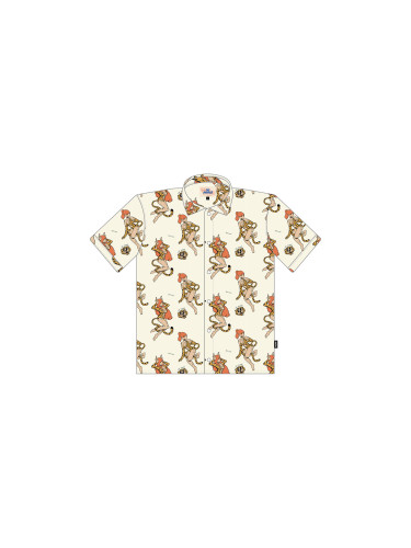 The Dudes Leopard Hawaiian Shirt Мъже - Риза The Dudes - Бял - 202362-L - Size: L