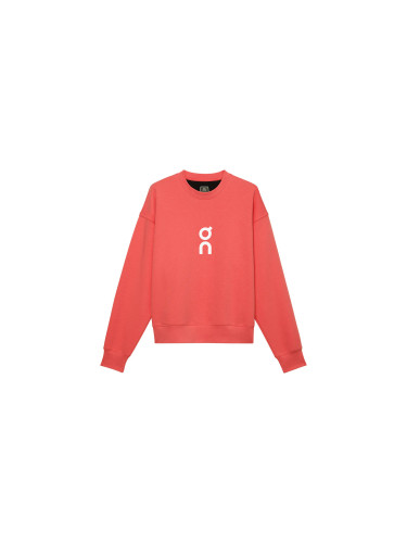 On Club Crew W Жени - Суитшърти и блузи с качулка On - Червен - 1WE10470244-M - Size: M