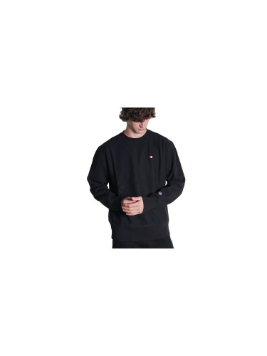 Champion Crewneck Sweatshirt Black 216495-KK001 Мъже - Суитшърти и блузи с качулка Champion - Черен - 216495-KK001-M - Size: M