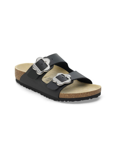 Birkenstock Arizona Flower Buckle Kids Birko-Flor Narrow Fit Жени,Деца - Сандали Birkenstock - Черен - 1029844-3.5 - Size: 3.5