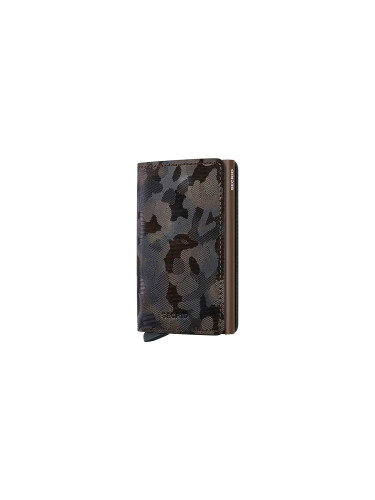Secrid Slimwallet Jungle Brown Unisex - Портфейли Secrid - Кафяв - SJu-Brown-One-size - Size: One size