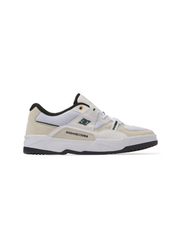 DC Shoes Construct White Black Green Мъже - Спортни обувки DC Shoes - Бял - ADYS100822-WBN-8 - Size: 8
