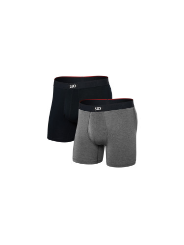 Saxx Vibe Xtra (2Pack) Soft Comfort Boxer Brief 6" Мъже - Бельо Saxx - Многоцветен - SXPP2VX-BLG-L - Size: L