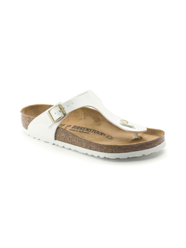 Birkenstock Gizeh BF Patent White Regular Fit Жени - Сандали Birkenstock - Бял - 1005299-2.5 - Size: 2.5