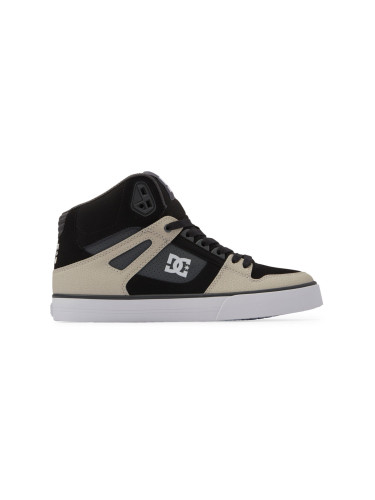 DC Shoes Pure High Top Black Grey Brown Мъже - Спортни обувки DC Shoes - Кафяв - ADYS400043-XKSC-8.5 - Size: 8.5