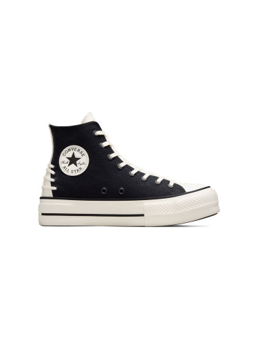 Converse Chuck Taylor All Star Lift Black A12552C Жени - Спортни обувки Converse - Черен - A12552C-4 - Size: 4