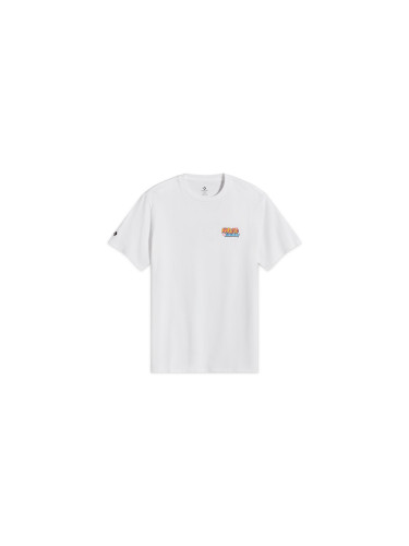 Converse x NARUTO SHIPPUDEN T-Shirt Unisex - Тениски Converse - Бял - 10028746-A01-M - Size: M