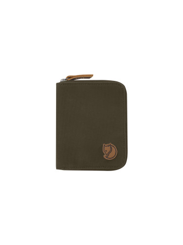 Fjällräven Zip Wallet Dark Olive Unisex - Портфейли Fjällräven - Зелен - F24216-633-One-size - Size: One size