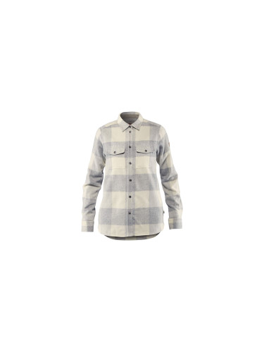 Fjällräven Canada Shirt LS W Fog-Chalk White Жени - Риза Fjällräven - Сив - F90835-021-113-M - Size: M