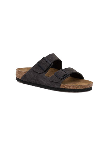 Birkenstock Arizona BS Velvet Grey Narrow Fit Жени - Сандали Birkenstock - Сив - 1028592-2.5 - Size: 2.5