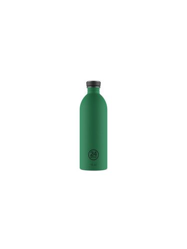 24 Bottles Urban Bottle Emerald Green 1000ml Unisex - Бутилки 24Bottles - Син - UB_100_1000-One-size - Size: One size