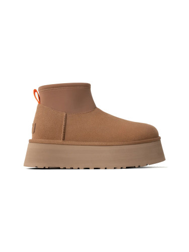 UGG Women's Classic Mini Dipper Boot Brown Жени - Обувки UGG - Кафяв - 1168170-CHE-8 - Size: 8