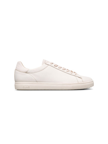 Clae Bradley Essentials Triple Off-White Leather Мъже - Спортни обувки Clae - Бял - CL24CBR01-OOL-10 - Size: 10
