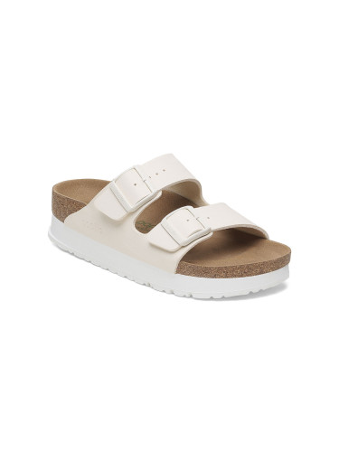 Birkenstock Arizona PAP Flex Platform Birko-Flor Narrow Fit Offwhite Жени - Сандали Birkenstock - Offwhite - 1029127-3.5 - Size: 3.5