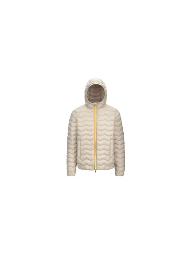 K-Way Jack Quilted Warm Beige Grey Мъже - Якета K-WAY - Beige - K6121HW-864-L - Size: L