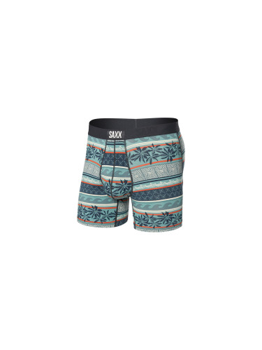 Saxx Ultra Soft Boxer Brief Fly Мъже - Бельо Saxx - Многоцветен - SXBB30F-BSS-M - Size: M
