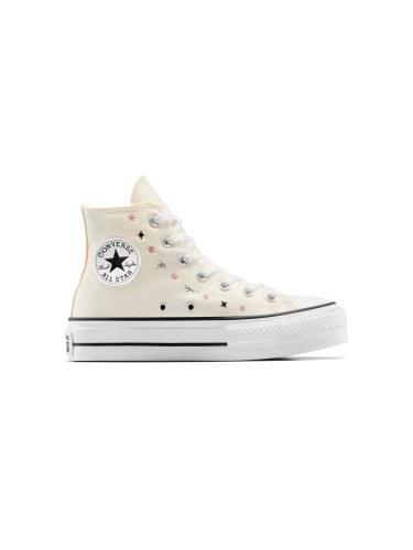 Converse Chuck Taylor All Star Lift Platform Celestial Offwhite A13522C Жени - Спортни обувки Converse - Offwhite - A13522C-4 - Size: 4