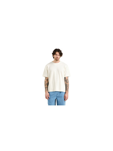 Dedicated T-shirt Danviken Waffle Off-White Мъже - Тениски Dedicated - Offwhite - 22765-L - Size: L