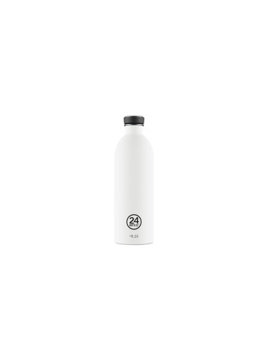 24 Bottles Urban Bottle Stone Ice White 1000ml Unisex - Бутилки 24Bottles - Бял - UB_100_stone_ice_white-One-size - Size: One size