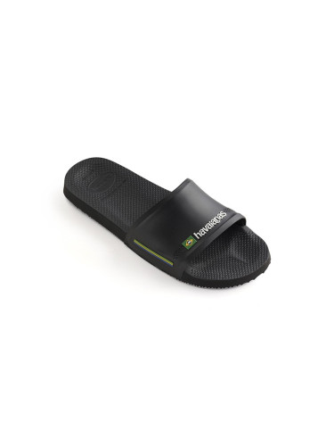 Havaianas Slide Brasil Unisex - Сандали Havaianas - Черен - 4142616-0090-BRA-35/36 - Size: BRA-35/36