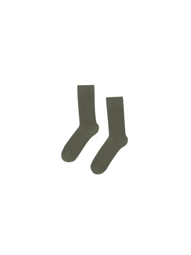 Colorful Standard Classic Organic Socks Green Мъже - Чорапи Colorful Standard - Зелен - CS6001-DO-One-size - Size: One size