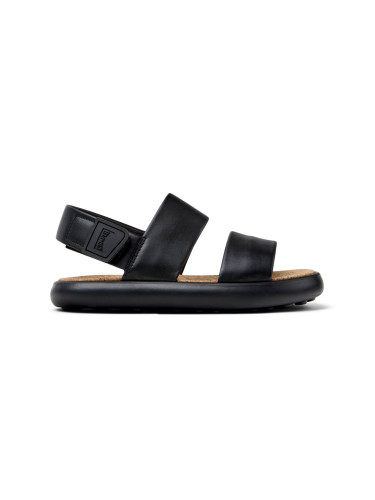 Camper Pelotas Flota Leather Sandals Gobi Negro Жени - Сандали Camper - Черен - K201772-001-5 - Size: 5